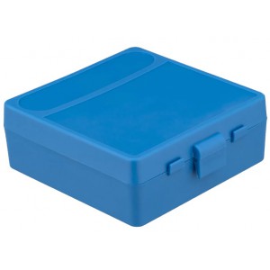 Кейс ShotTime BX-905 для 100 патронов 9mm Luger/10x28, полипропилен, синий, арт. ST-BX-905-BL [SHOTTIME]